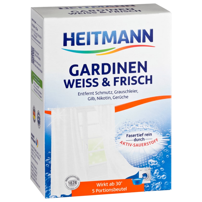 Heitmann Gardinen Weiss & Frisch 5x50g